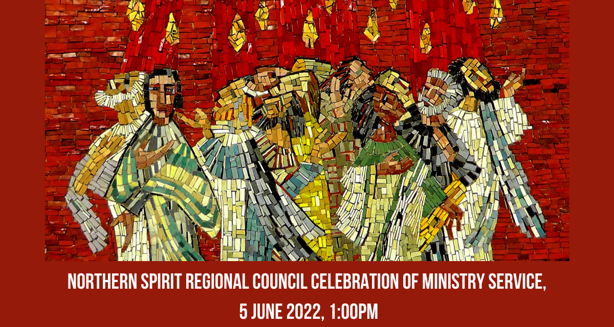 June 5 Celebration of Ministry service for Northern Spirit