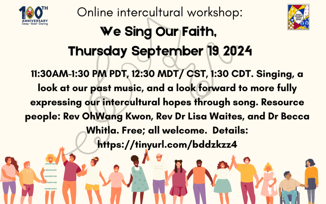 We Sing Our Faith: Intercultural music in the UCC