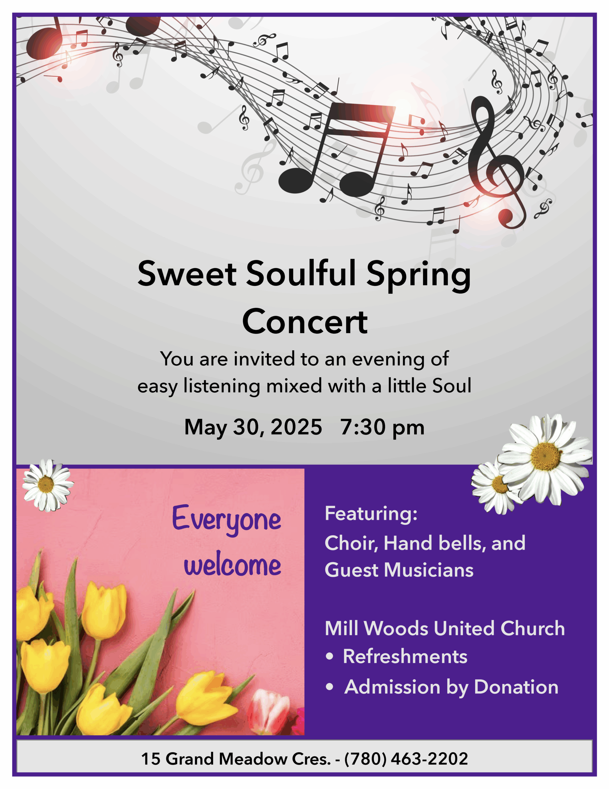 Sweet Soulful Spring Concert