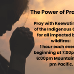 Call for daily prayer for wildfire impacts